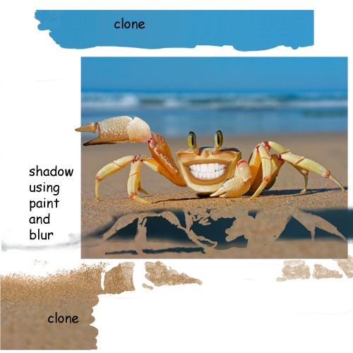 Creation of Naughty Crab: Step 4